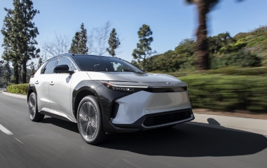 Toyota’s first all-electric vehicle bZ4X 