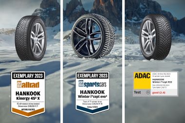 Top results across the board: Hankook Tire impresses in the latest all-season and winter tire tests