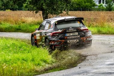 Drivers sponsored by Hankook Tire win first and second prizes at the 50th Bohemia Rally