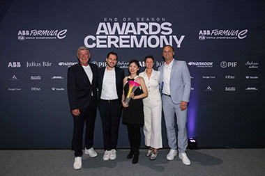 Hankook Tire Wins Best Fan Experience Award for the Second Time in Formula E Season 11