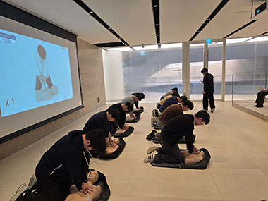 한국앤컴퍼니그룹, 임직원 대상 응급처치 및 심폐소생술 교육 진행