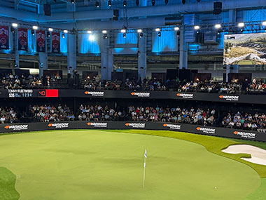 한국타이어 후원 미국 ‘2026 투모로우 골프 리그(TGL)’ 결승전 성공적 마무