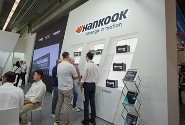 한국앤컴퍼니, Hankook 배터리로 유럽 시장 정조준...유럽 최대 車 부품 박람