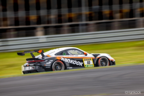 Hankook Competition's Porsche 992 SPX, which competed in the SP-X class at the 24h Nürburgring 2024.