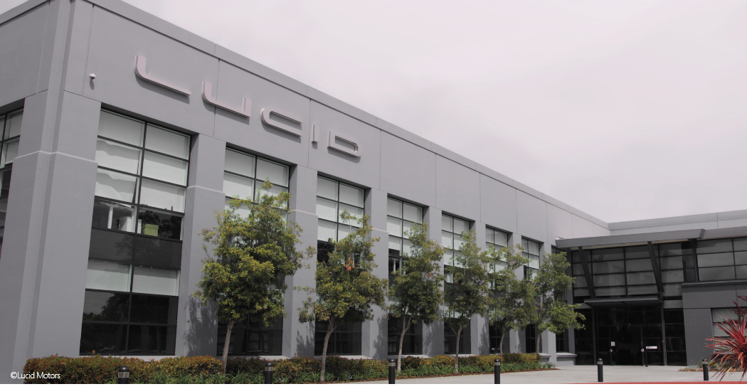 Hankook & Company – 미국 캘리포니아 뉴어크Newark에 자리 잡은 루시드 모터스 본사.