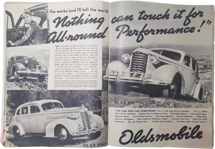 Hankook & Company – The Oldsmobile advertisement featured in the 1937 issue of Life magazine exemplifies how such ads, initially designed to directly highlight a company's product superiority, evolved into PPL, seamlessly integrating into various other forms of content.