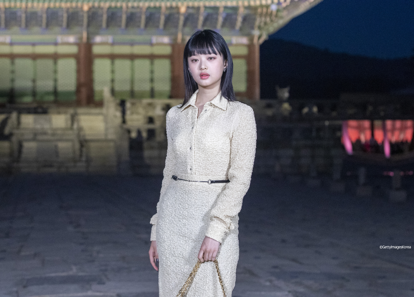 Hankook & Company – NewJeans' Hanni, who attended the Gucci 2024 Cruise Fashion Show held at Seoul's Gyeongbokgung Palace last May.