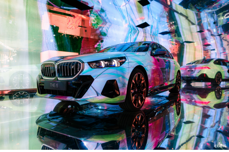 Hankook & Company – The work of Koo Ji-yun of Korea, exhibited at the 'The Electric AI Canvas' exhibition held as a side event of BMW at Art Basel in June.